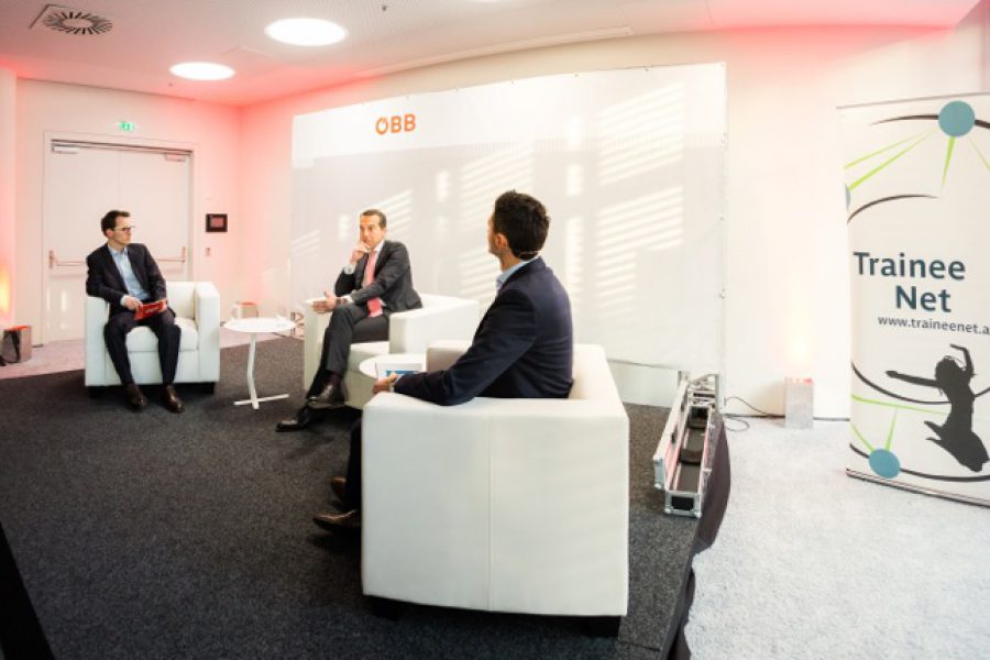 ÖBB-CEO Christian Kern im Gespräch