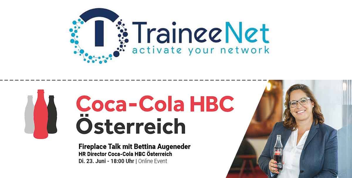 Online Fireplace Talk mit Bettina Augeneder, HR Direktorin Coca Cola, 23.06.2020
